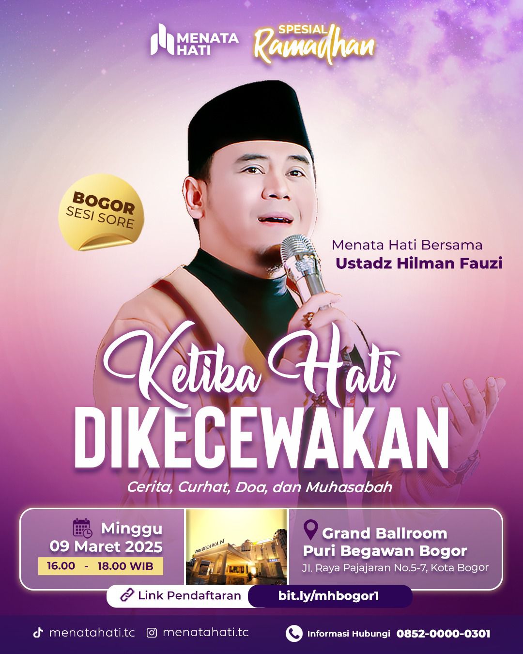 MH Bogor Sesi jam 16:00 | Ketika Hati Dikecewakan